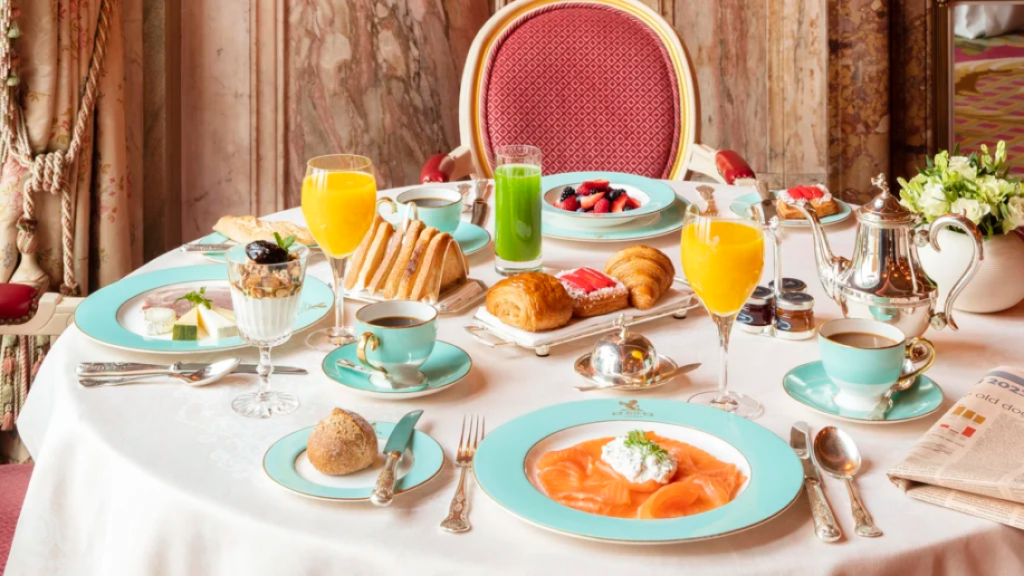 Michelin-starred breakfast at The Ritz Restaurant