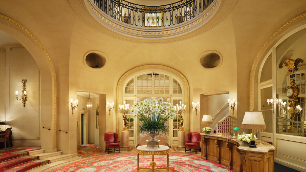 The Ritz Hotel Lobby