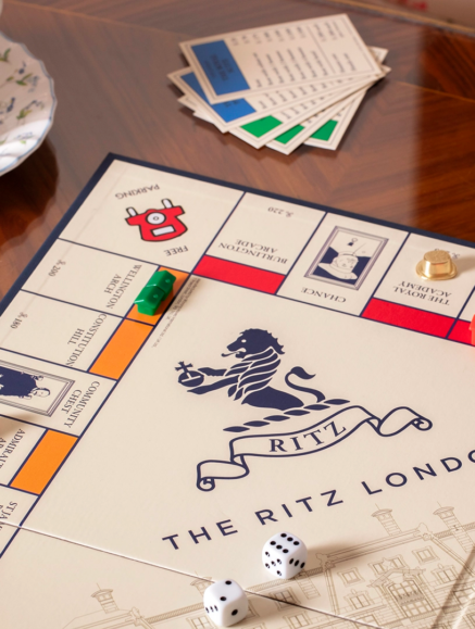 The Limited Edition The Ritz London Monopoly board game