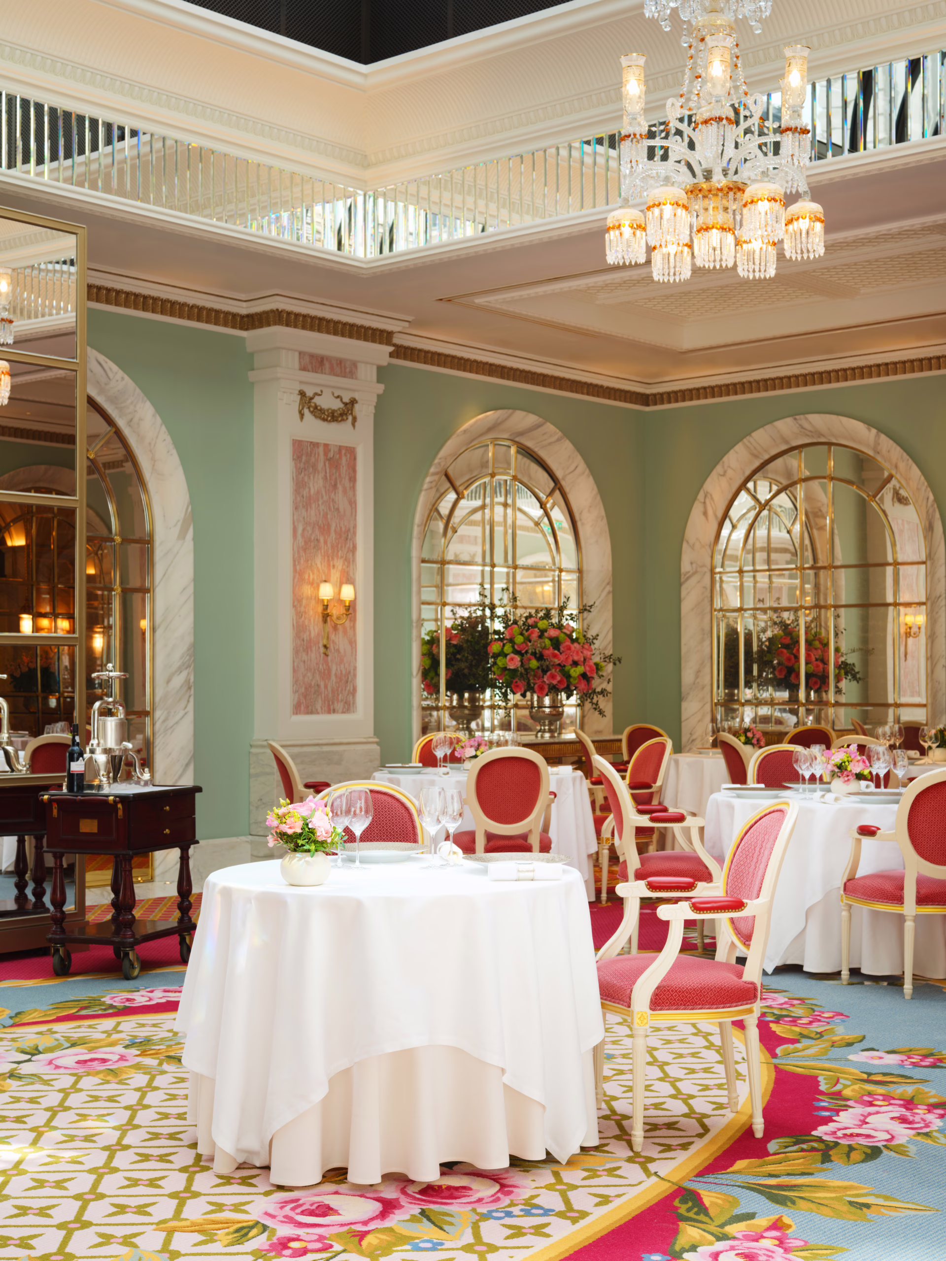 The Ritz Restaurant dining room