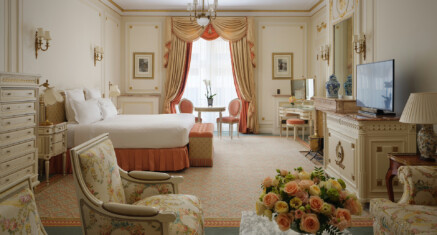 A junior Suite at The Ritz