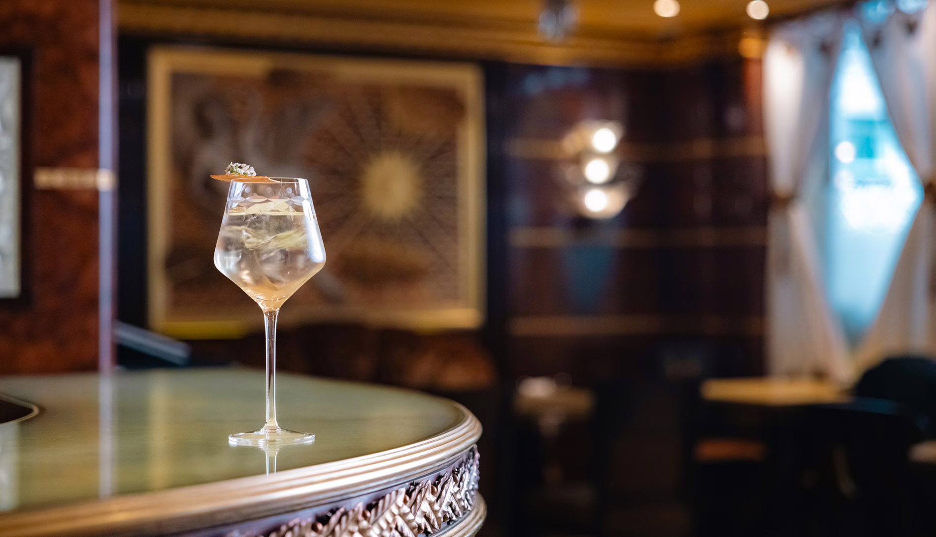 La Vie En Spritz cocktail The Rivoli Bar cocktail of the month