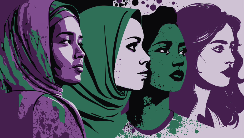 Woman of colour artwork