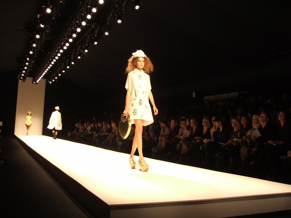 London Fashion Week runway