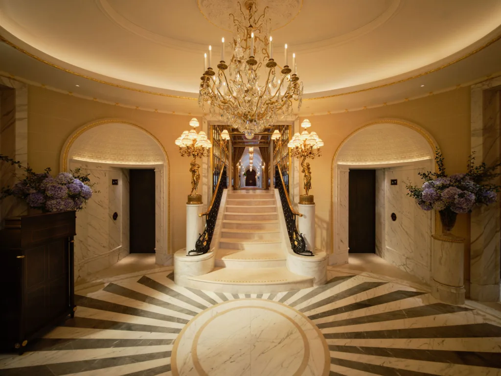 The Hotel lobby