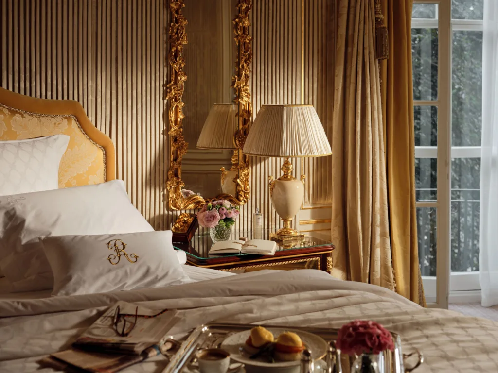 Breakfast in bed in The Royal Suite a Signature Suite at The Ritz