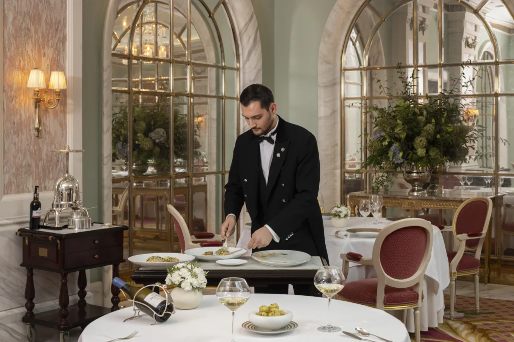 Dover sole in The Ritz Restaurant