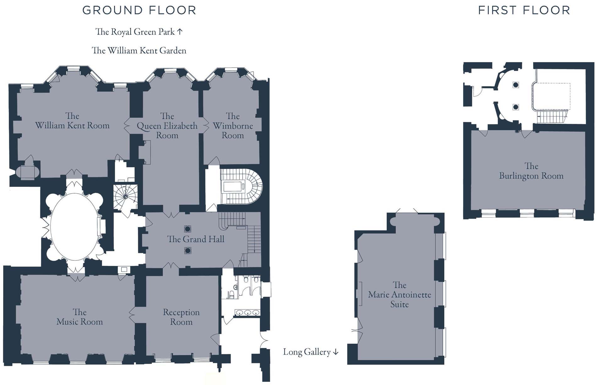 Function Rooms Capacities Floor Plans The Ritz London