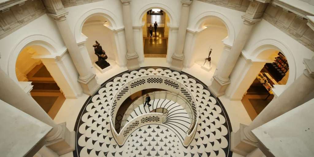 Tate Britain grand staircase