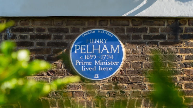Henry Pelham Blue Plaque