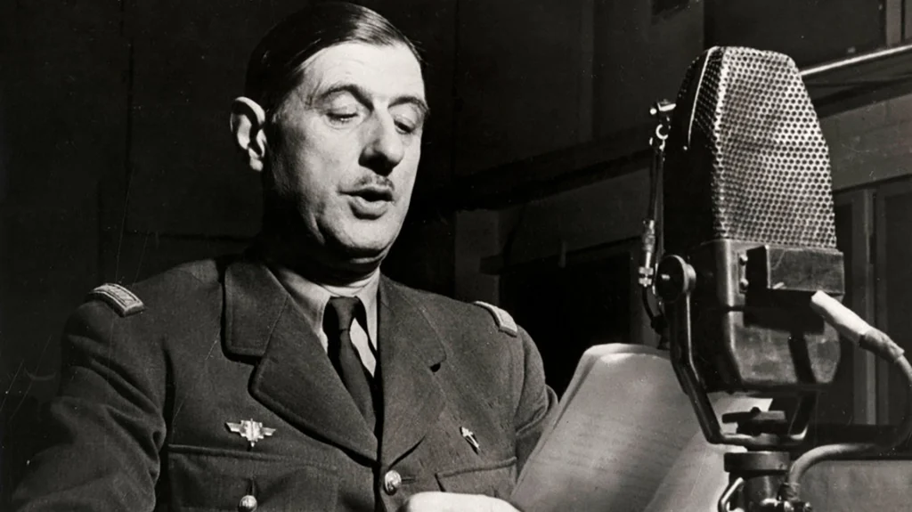 Charles de Gaulle Radio Address