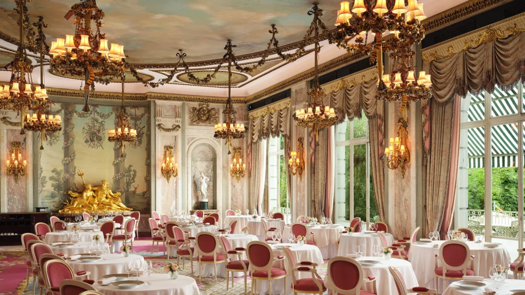 The Ritz Restaurant dining room
