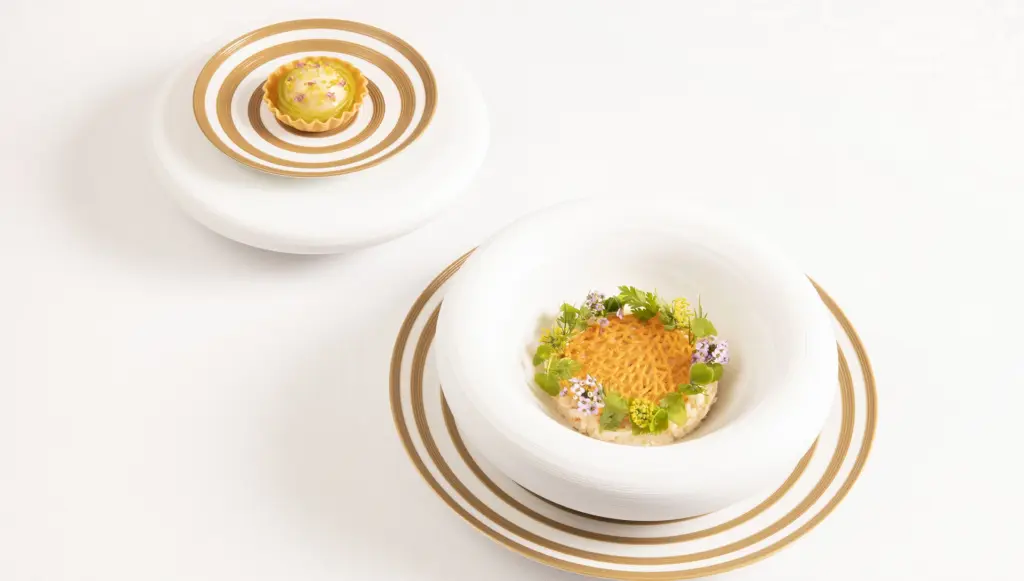 Dorset Crab Almond and Fennel from the Ritz Restaurant menu