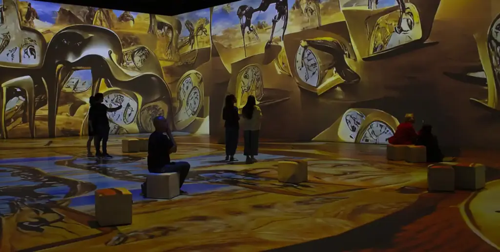 ‘Dalí: Cybernetics’ immersive exhibition in Brick Lane, London