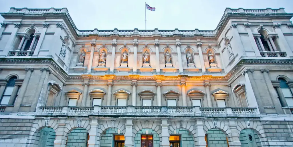 Facade of royal academy
