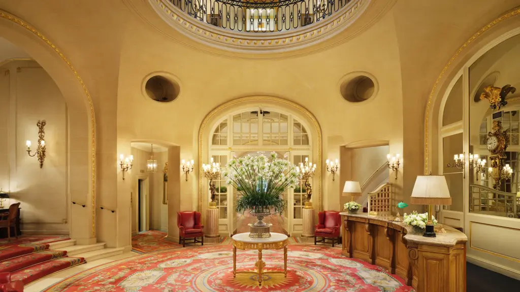 The Ritz London hotel lobby